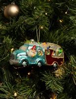 Nordic Light Kerstbal Op Vakantie 15 cm - thumbnail