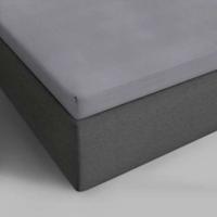 Dreamhouse Katoenen Topper Hoeslaken Grijs 160 x 220 cm - thumbnail
