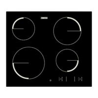 Zanussi ZEV6340FBA Keramische inbouwkookplaat Zwart - thumbnail