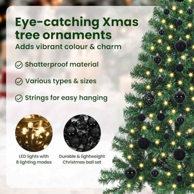 VidaXL Kunstmatig voorverlicht kerstboom met 150 led groen 120 cm pvc