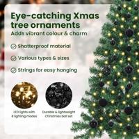 VidaXL Kunstmatig voorverlicht kerstboom met 150 led groen 120 cm pvc - thumbnail