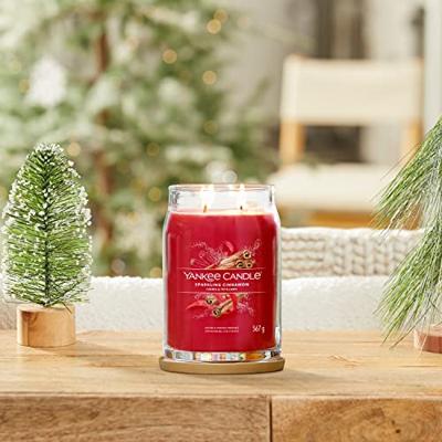 Yankee Candle sparkling cinnamon signature large jar