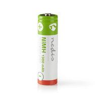 Nedis Oplaadbare NiMH-Batterij AA | 1.2 V DC | 1300 mAh | 1 stuks - BANM13HR64B BANM13HR64B