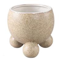 PTMD bloempot malinda l creme 17 cm | 6 stuks - thumbnail