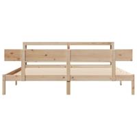 Bedframe zonder matras massief grenenhout 180x200 cm - thumbnail