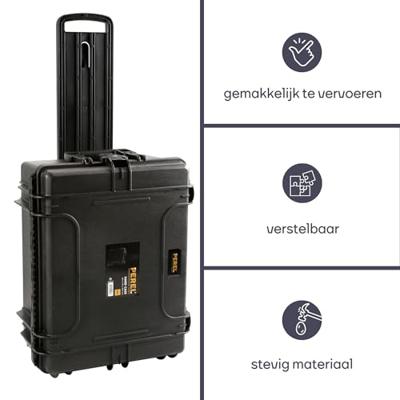 Harde trolley koffer 604 x 473 x 283 mm met plukschuim Velleman - Velleman - thumbnail