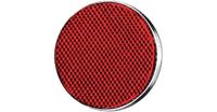 HELLA reflector rear reflector 85mm red w.fastening screws - thumbnail