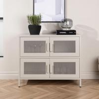 Nohr Dressoir 'Raeanne' 90cm, kleur Beige - thumbnail