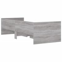 Bedframe met lades grijs sonoma eikenkleurig 90x200 cm - thumbnail