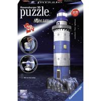 Vuurtoren - Night Edition 3D (216 Stukjes) - Puzzel;Puzzel (4005556125777) - thumbnail
