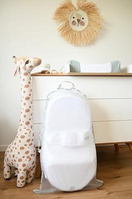 Rood kasteel/ Cocoonababy- Katoenen bloem® Wit