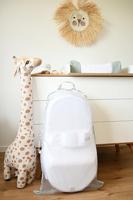 Rood kasteel/ Cocoonababy- Katoenen bloem® Wit - thumbnail