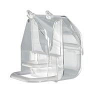 Ferplast pretty 4522 voerbakje transparant - thumbnail