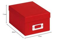 walther+ design FB-115-R Fotoalbum (b x h) 22 cm x 17 cm Rood - thumbnail