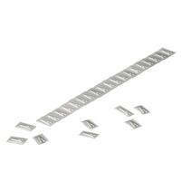 Weidmüller WSM 10 0 Bedrukte RVS markering Opdruk 0 1712501000 - thumbnail