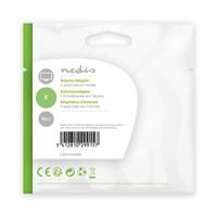 Nedis CSGP41956ME Satelliet- En Antenne-adapter F-quick Male - F Female 10 Stuks Metaal - thumbnail