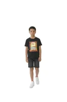 Malelions Lago Di Como T-Shirt Kids Zwart - Maat 140 - Kleur: Zwart | Soccerfanshop - thumbnail