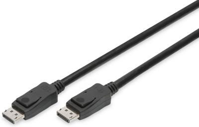 Digitus AK-340106-050-S DisplayPort-kabel DisplayPort Aansluitkabel DisplayPort-stekker, DisplayPort-stekker 5.00 m Zwart Vergulde steekcontacten, Afgeschermd