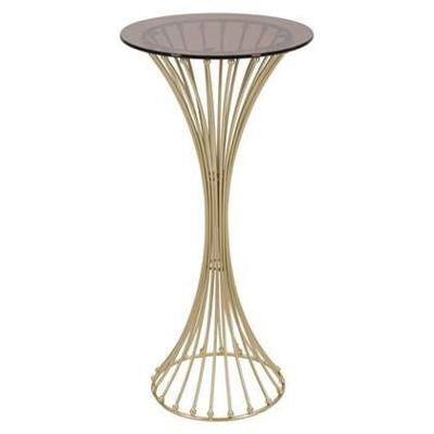 Mauro Ferretti Centur Tafel in goud metaal en glas