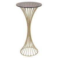 Mauro Ferretti Centur Tafel in goud metaal en glas - thumbnail