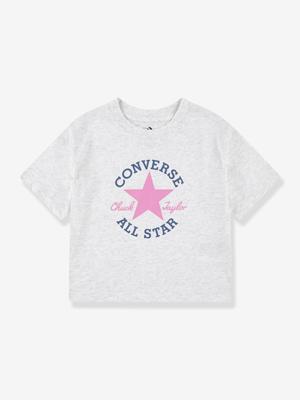CONVERSE cropped t-shirt voor meisjes
