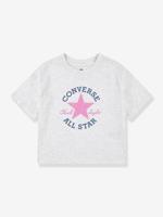 CONVERSE cropped t-shirt voor meisjes - thumbnail