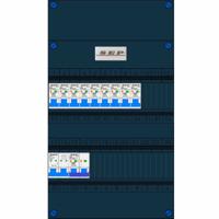 SEP 9 groepenkast 9 aardlekautomaten B16 30mA + kookgroep aardlekautomaat B16 30Ma 400V - thumbnail