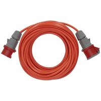 Brennenstuhl BREMAXX CEE Verlengkabel IP44 (25 m kabel, AT-N07V3V3-F 5G1,5, met CEE-stekker en koppeling, voor buiten, inzetbaar tot -35 °C, Made in Germany) rood - thumbnail