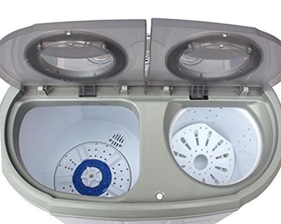 Camry Premium CR 8052 wasmachine Bovenbelading 3 kg Grijs, Wit
