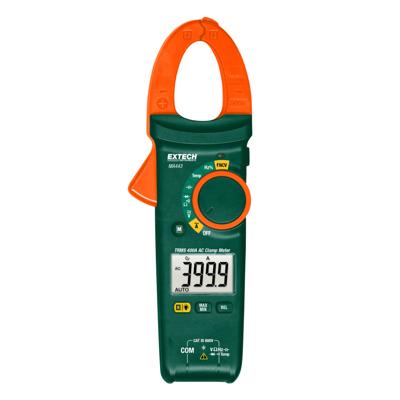Extech MA443 Multimeter, Stroomtang Digitaal CAT III 600 V Weergave (counts): 4000