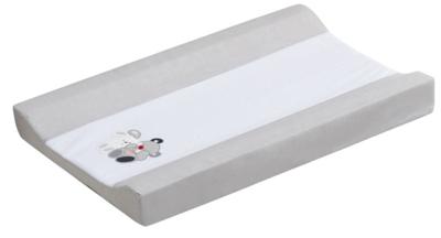 Interbaby Aankleedkussen Junior 80 X 55 Cm Katoen/pvc Grijs Interbaby Aankleedkussen Junior 80 X 55 Cm Katoen/pvc Grijs