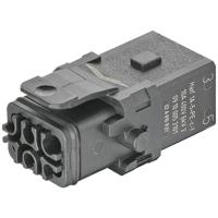 Connector Han 1A-5+PE-C-f latch 09100053101 HARTING 1 stuk(s) - thumbnail