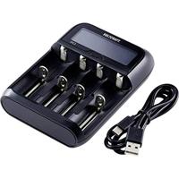 VOLTCRAFT IPC-2 Batterijlader NiMH, NiCd, Li-ion, LiFePO AAAA (mini), AAA (potlood), AA (penlite), C (baby), Sub-C, A, 10440, 14500, 14650, 16340, 17355, - thumbnail