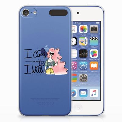 Apple iPod Touch 5 | 6 Telefoonhoesje met Naam i Can Apple iPod Touch 5 | 6 Telefoonhoesje met Naam i Can