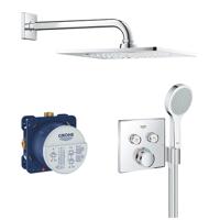 Grohtherm SmartControl Comfortset Inbouw Rainshower F-serie 254 mm chroom - thumbnail