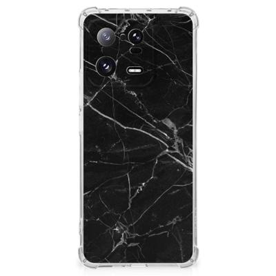 Xiaomi 13 Pro Anti-Shock Hoesje Marmer Zwart - Origineel Cadeau Vader Xiaomi 13 Pro Anti-Shock Hoesje Marmer Zwart - Origineel Cadeau Vader