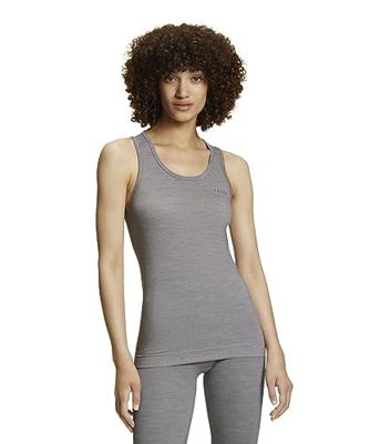 Falke Top Wool-Tech Light Hemd Dames Grey-Heather XL - thumbnail