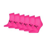 Puma Sport Quartersokken Light 6-pack Roze-35/38 - thumbnail