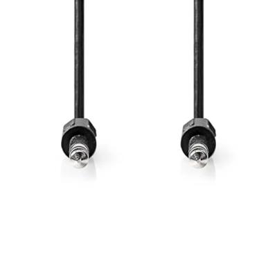 Nedis Stereo-Audiokabel | 6,35 mm Male | 6,35 mm Male | Vernikkeld | 2.00 m | Rond | Zwart | Label - CAGL23000BK20 Nedis Stereo-Audiokabel | 6,35 mm Male | 6,35 mm Male | Vernikkeld | 2.00 m | Rond | Zwart | Label - CAGL23000BK20
