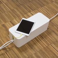 LogiLink Kabel KAB0063 Kabelbehuizing 133.5 x 407 x 157 Kunststof Wit 1 stuk(s) - thumbnail