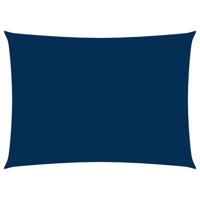 Schaduwdoek rechthoekig 5x7 m oxford stof blauw - thumbnail