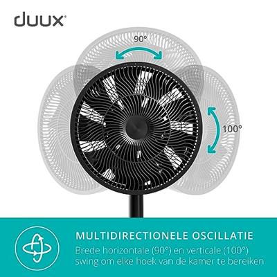 Duux DXCF10 Whisper Flex Smart Fan Statiefventilator Zwart - thumbnail