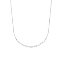 Ketting Paperclipschakel zilver 3,2 mm 40 + 4 cm - thumbnail