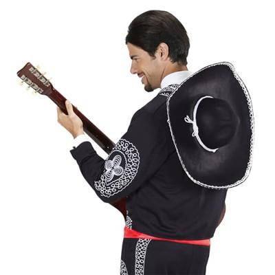 Sombrero zwart Carlo