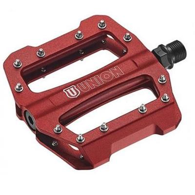 Union pedaal sp1300 alu cartridge+thrust lager. rood