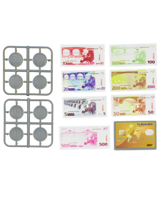 Speelgoed kassa-speelset - Blauw