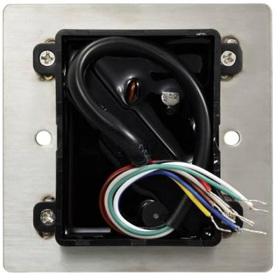 Sygonix SY-6121664 Codetoetsenbord met RFID Inbouw (in muur), Opbouw (op muur) 12 V/DC, 18 V/DC IP66 Met verlicht toetsenbord, Met touchscreen
