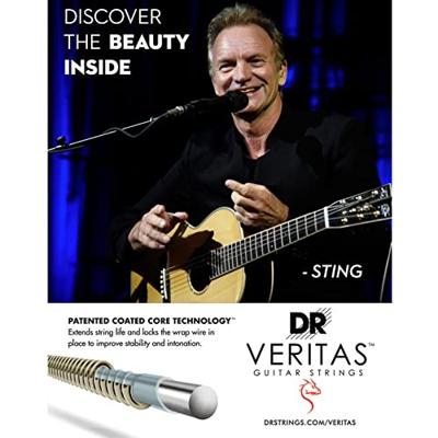 DR Strings VTA-11 Veritas Custom Light 11-50 westerngitaarsnaren
