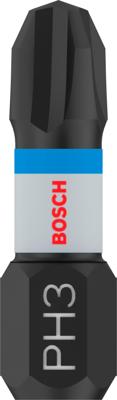 Bosch Accessoires Impact Control Bit PH3 25mm 2St - 2608522469 Bosch Accessoires Impact Control Bit PH3 25mm 2St - 2608522469