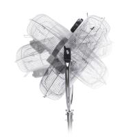 Tristar VE-5975 Metalen Statiefventilator Zilver/Ø 45 cm/90-130 cm/100W - thumbnail